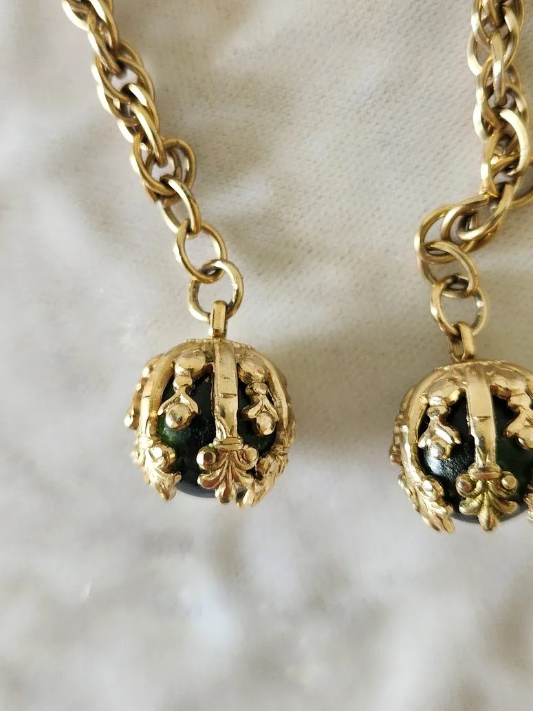 Black Ball Lariat Necklace 5.jpg