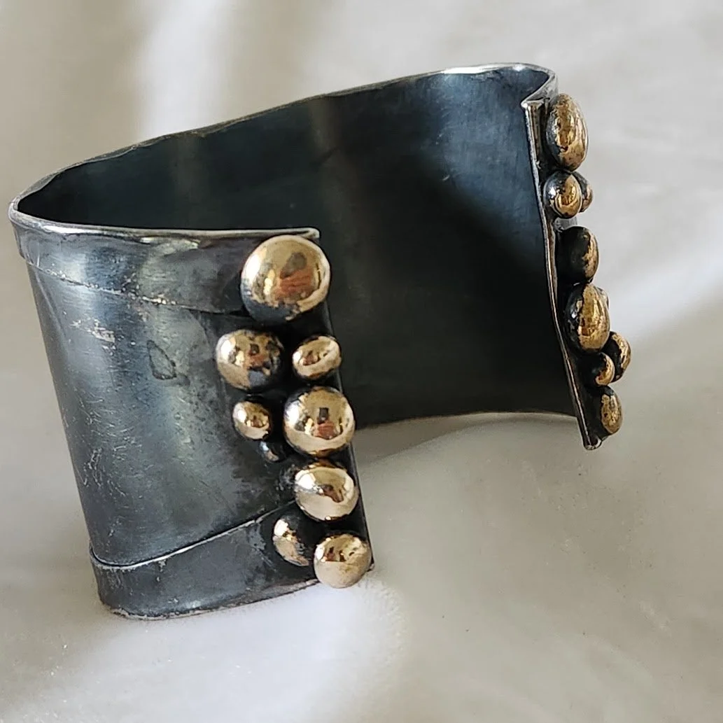 Patinated Artisan Cuff Bracelet 12.jpg