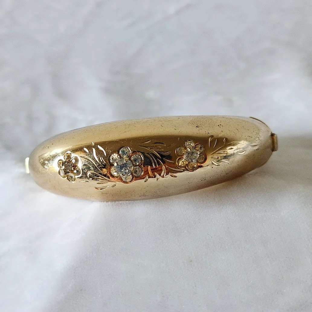 Coro Hinged Cuff w Rhinestones 2.jpg