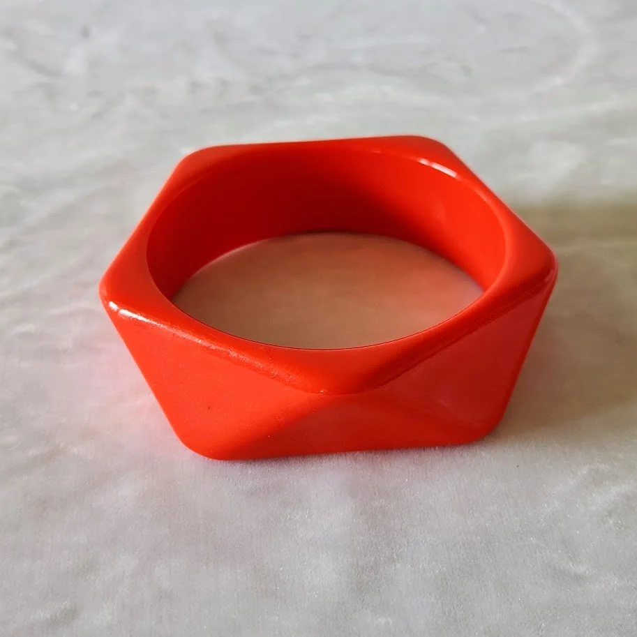 Plastic Deco Revival Red Bracelet 6.jpg