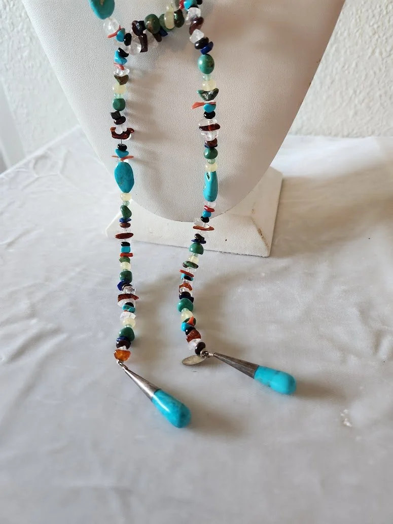 Running Bear Gemstone Necklace 2.jpg
