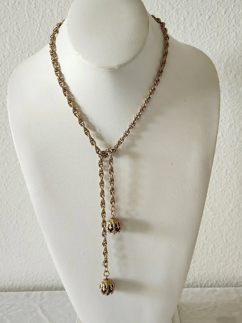 Black Ball Lariat Necklace 1.jpg