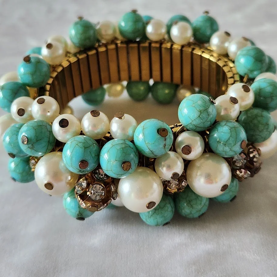Turquoise Bead Cha Cha Bracelet 6.jpg
