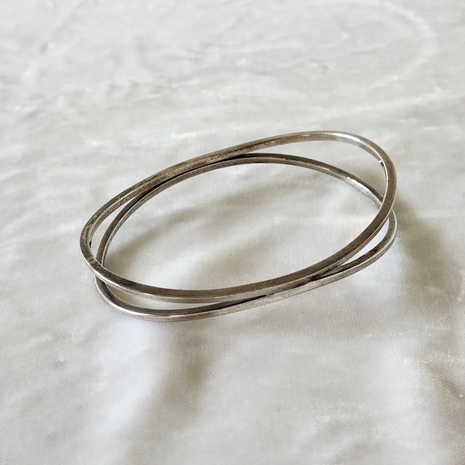 Modernist Silver Ovals Bracelet 3.jpg