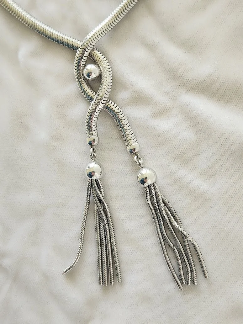 Snake Chain Tassel Necklace 3.jpg