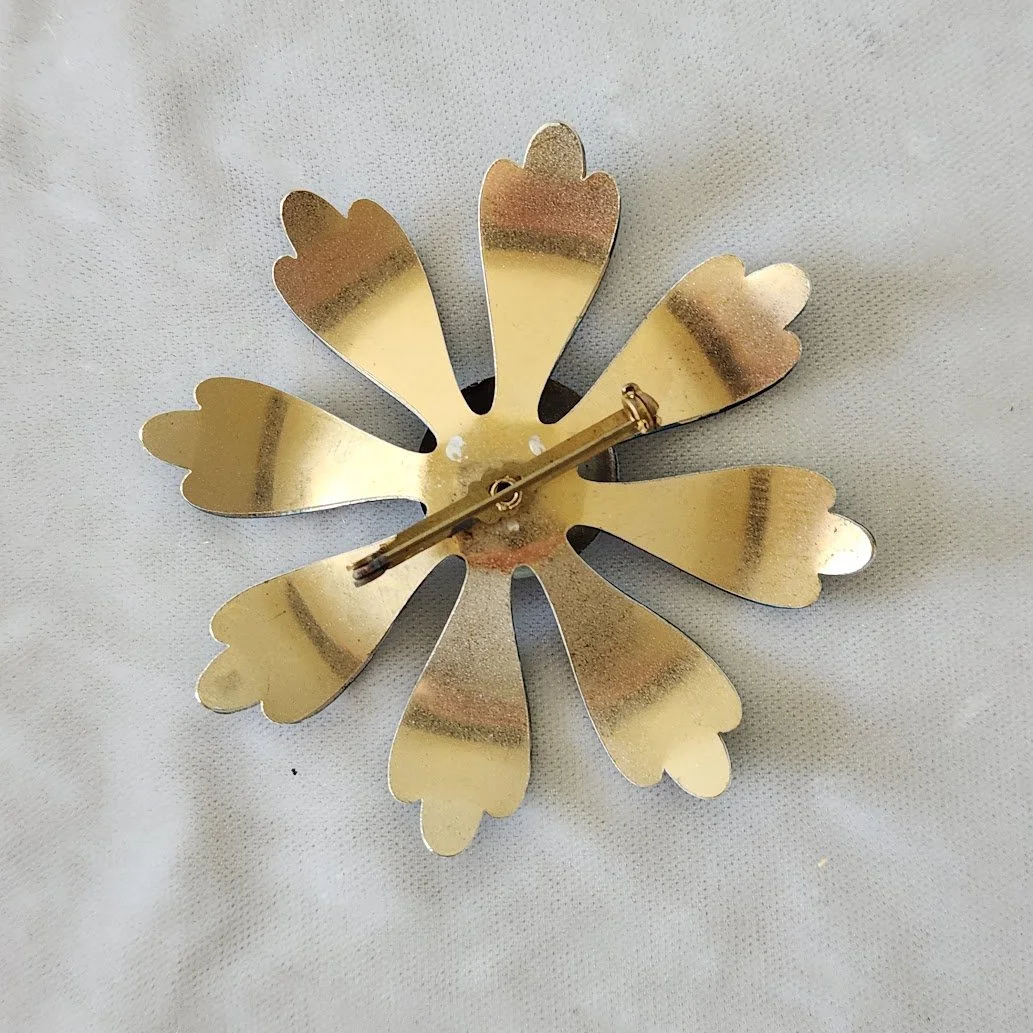 Blue White Flower Power Brooch 5.jpg