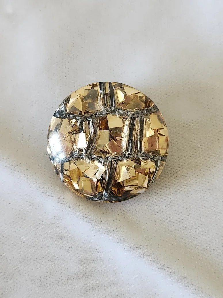 Gold Confetti Lucite Earrings 4.jpg