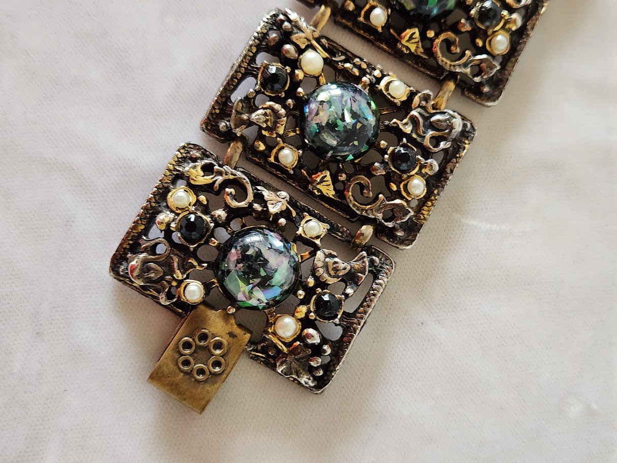 Wide Confetti Lucite Bracelet 4.jpg