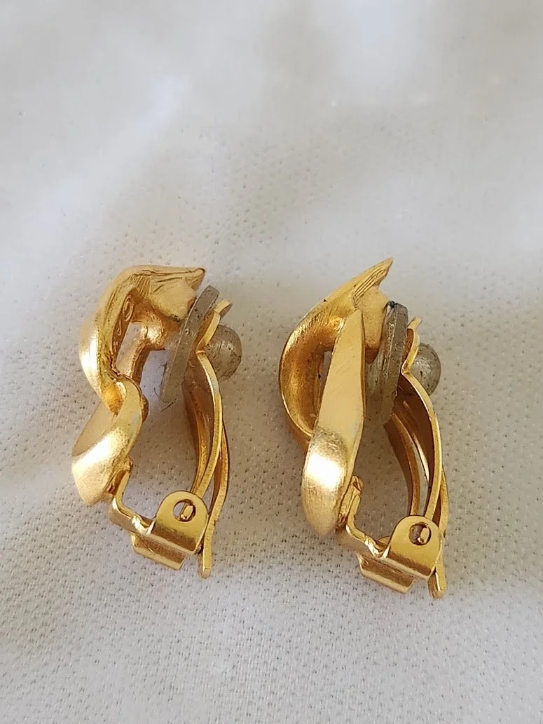 Anne Klein Flame Earrings 5.jpg