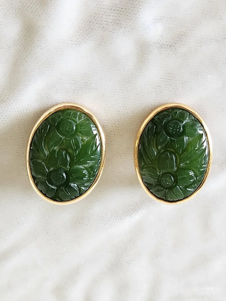 Green Carved Chrysoprase Earrings 3.jpg