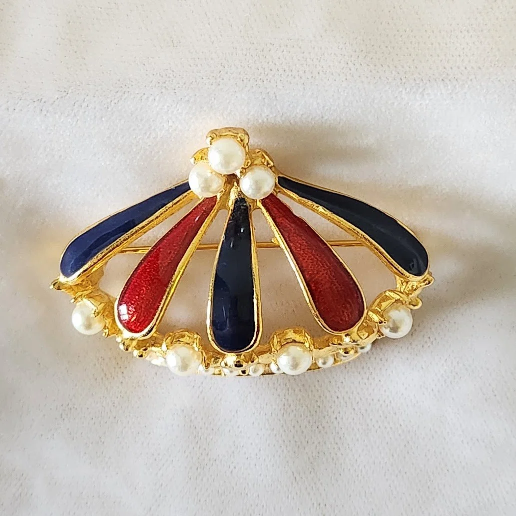 Enamel Crown Brooch 3.jpg