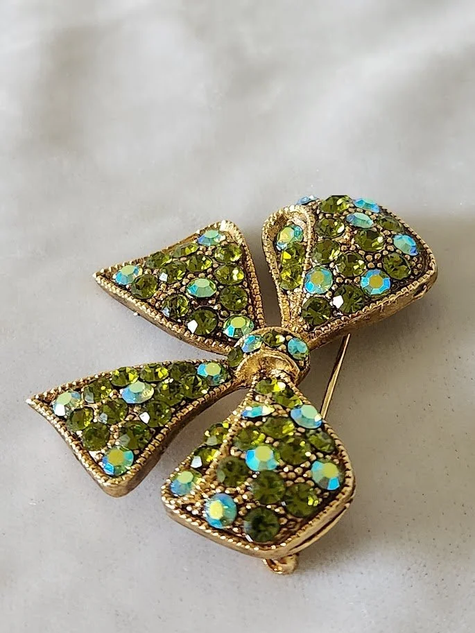 Green Blue AB RS Bow Brooch 3.jpg