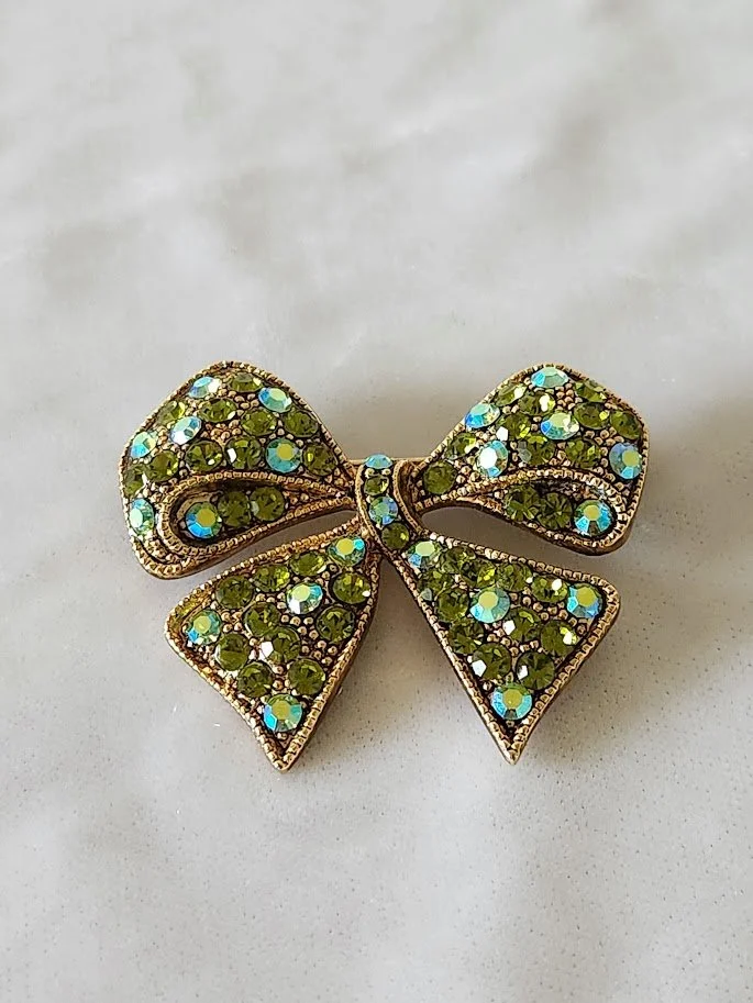 Green Blue AB RS Bow Brooch 6.jpg