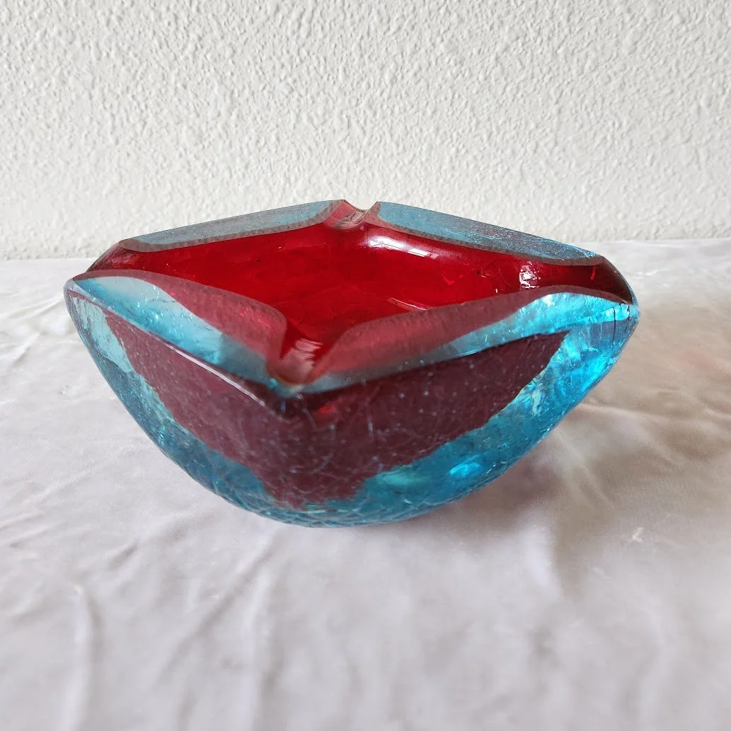 Murano Red Blue Ashtray 3.jpg