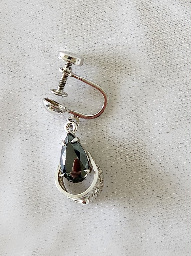 Sterling Hematite Drop Earrings 5.jpg