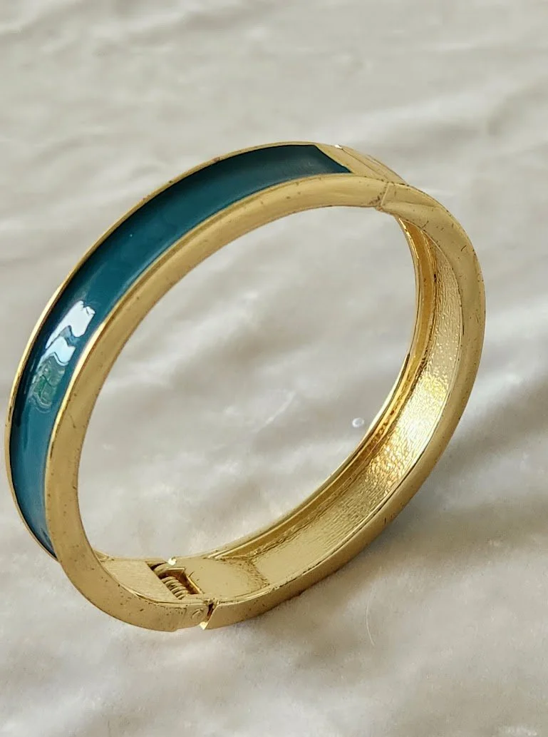 Teal Enamel Bangle 7.jpg