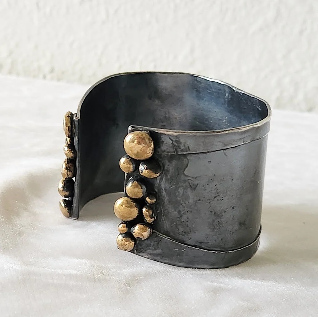 Patinated Artisan Cuff Bracelet 2.jpg