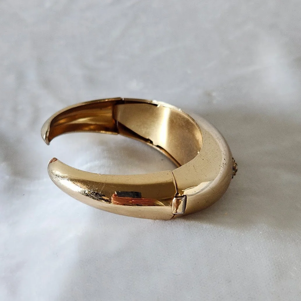 Coro Hinged Cuff w Rhinestones 4.jpg