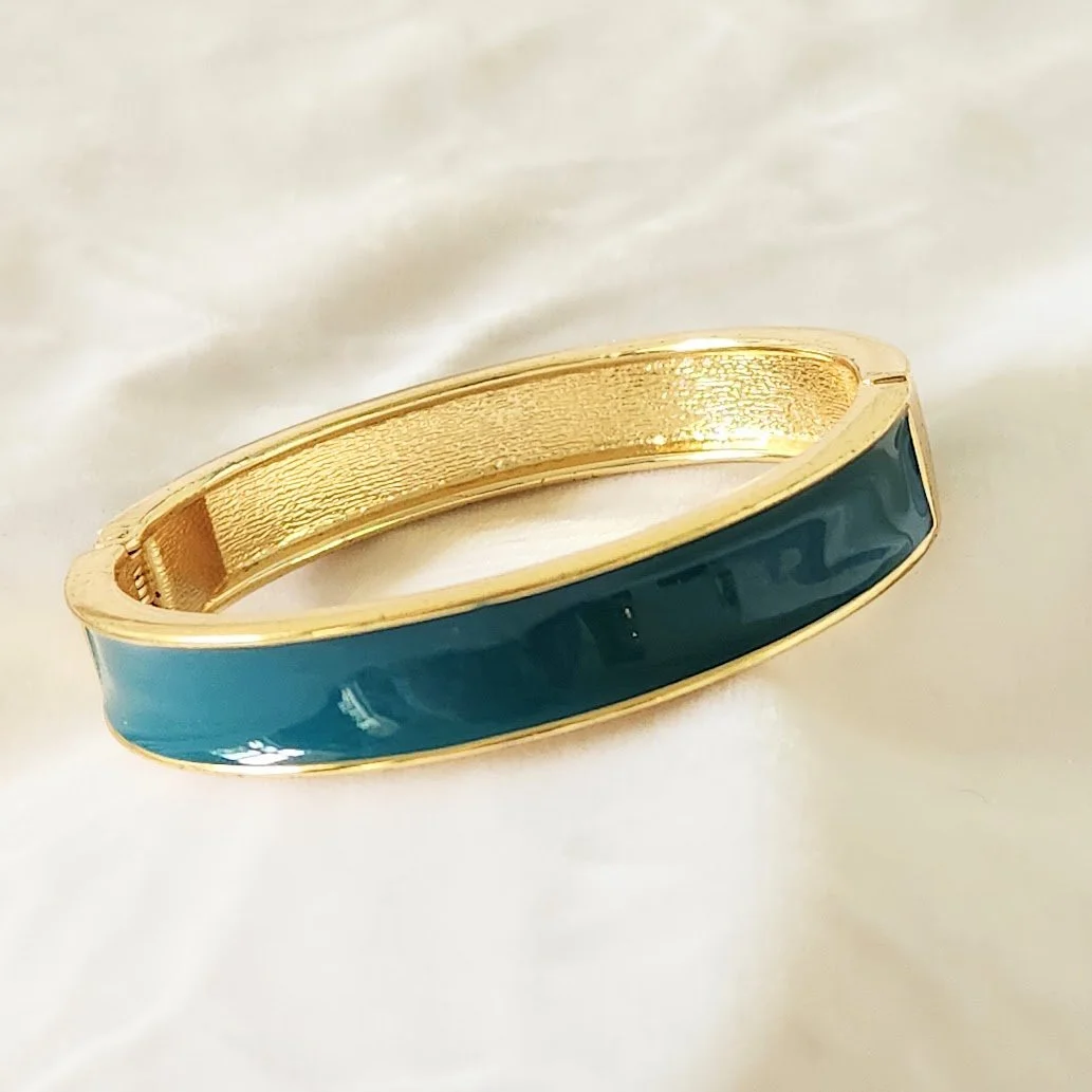 Teal Enamel Bangle 4.jpg