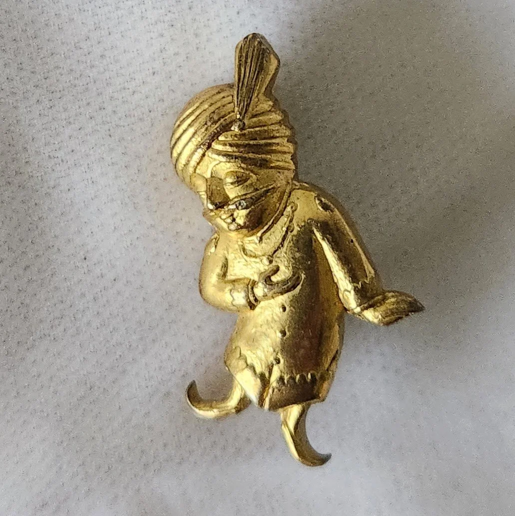 Air India Maharajah Mascot Logo Lapel Pin