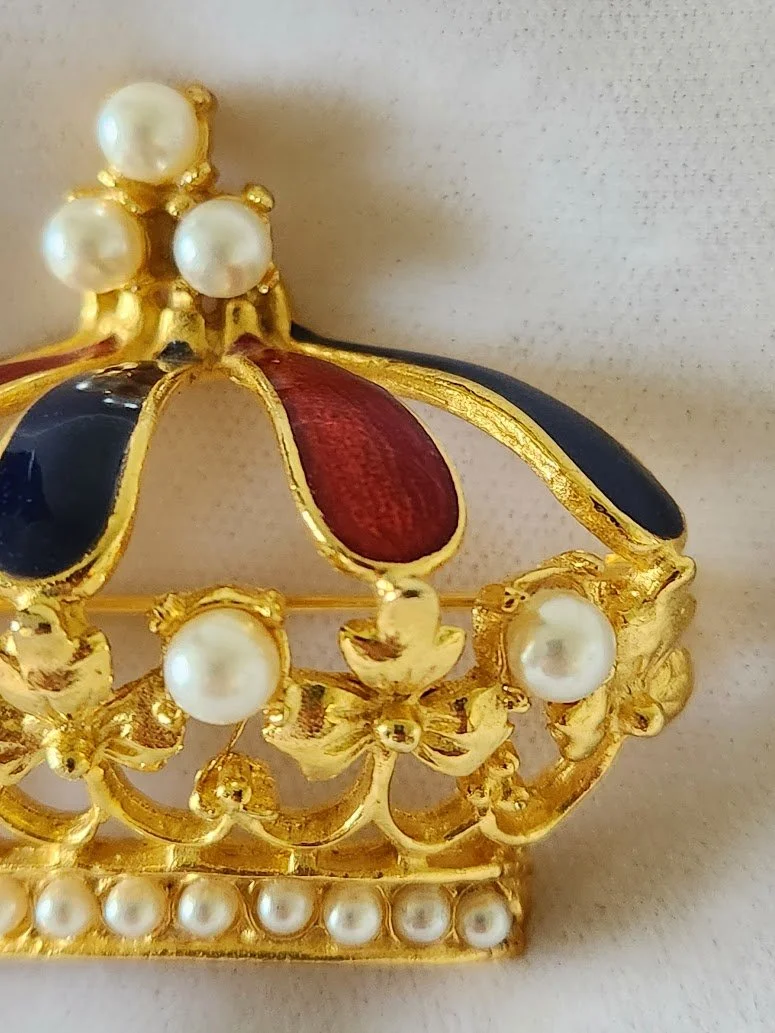 Enamel Crown Brooch 2.jpg