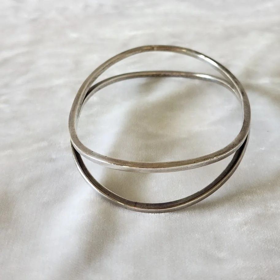 Modernist Silver Ovals Bracelet 5.jpg