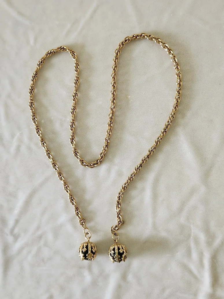 Black Ball Lariat Necklace 3.jpg