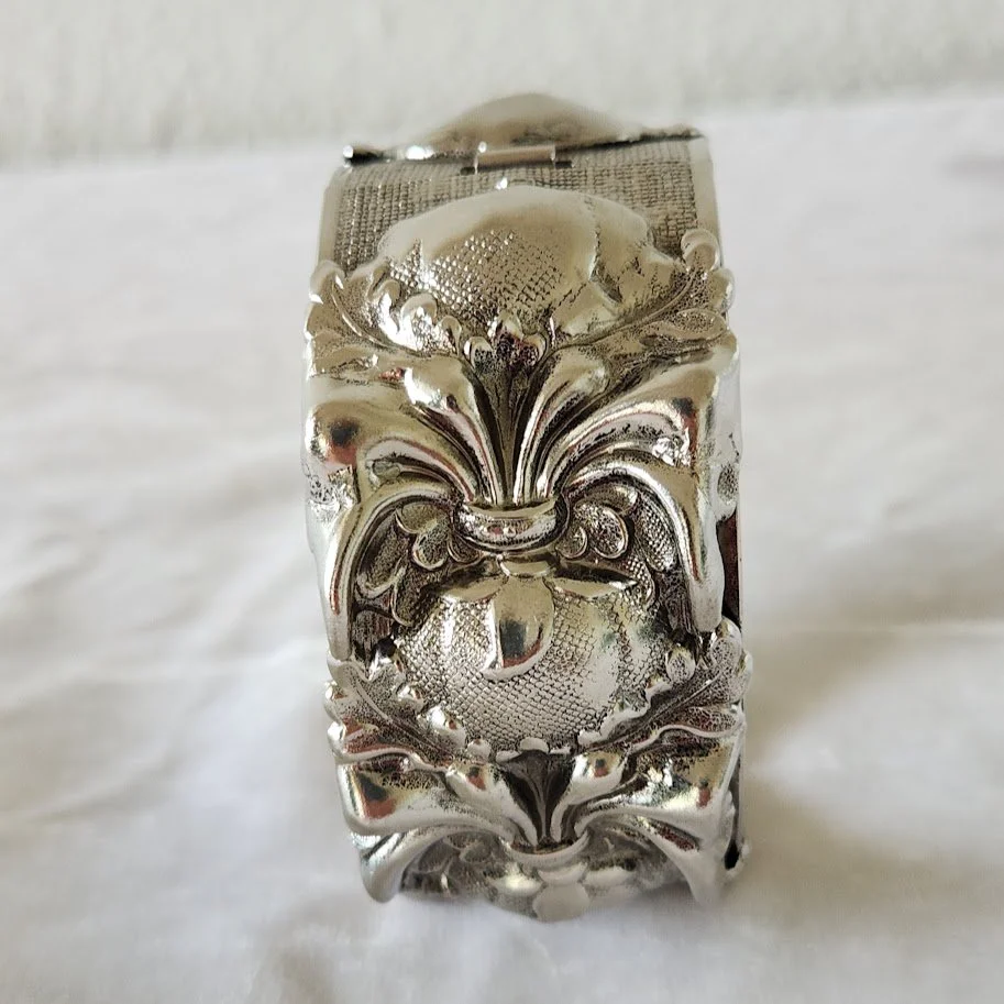 Whiting Davis Silver Cuff Bracelet 3.jpg