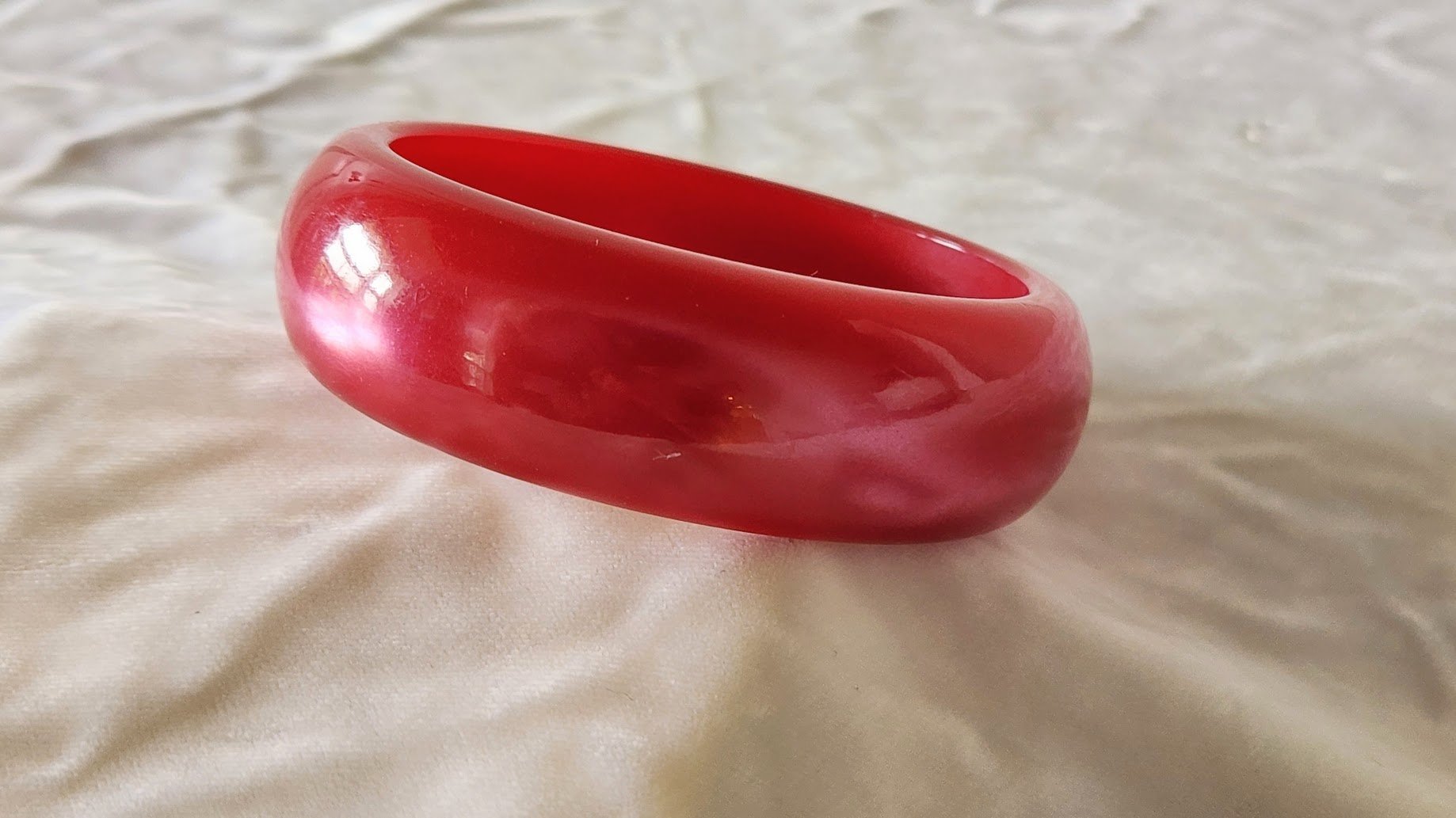 Raspberry Moonglow Lucite Bangle 2.jpg