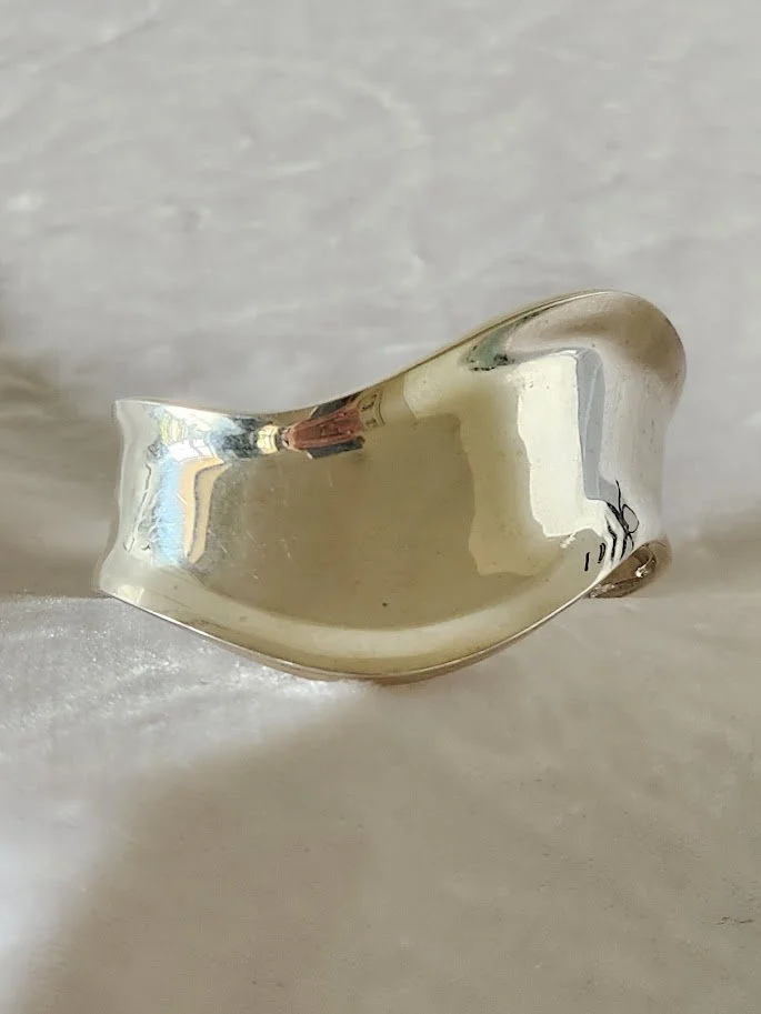 Silver Modernist Cuff Bracelet 2.jpg