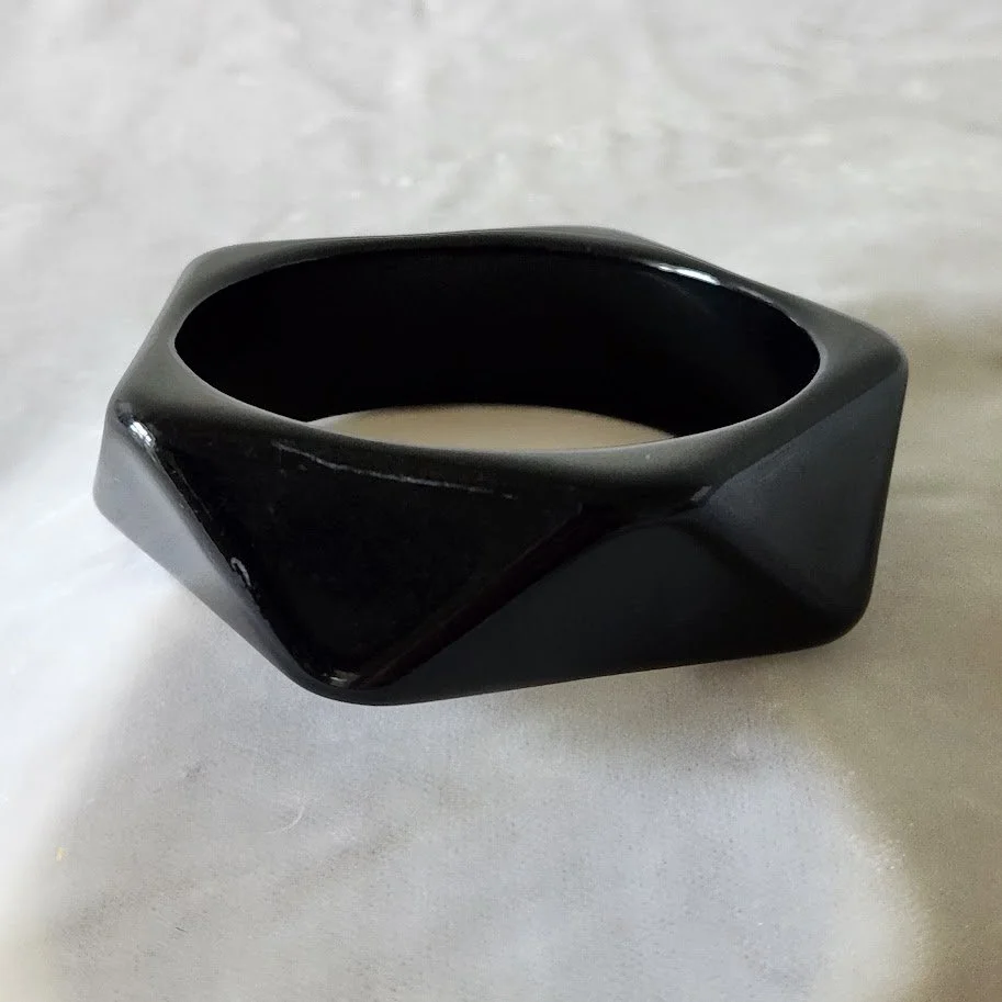 Plastic Deco Revival Black Bracelet 7.jpg