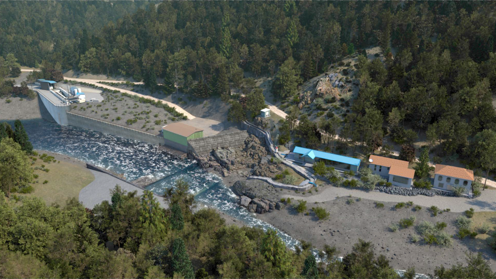 Rendering of New Eel-Russian Facility