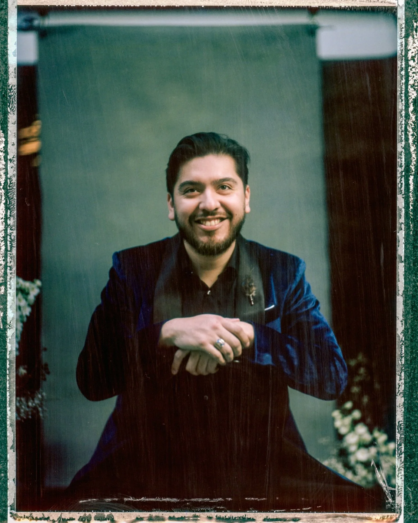 One of the numerous customization options with The Absolute Best Thing: shooting large-format film. A meticulous process that uses a century-old camera and enormous sheets of celluloid, only a few select event professionals use this extremely unforgi