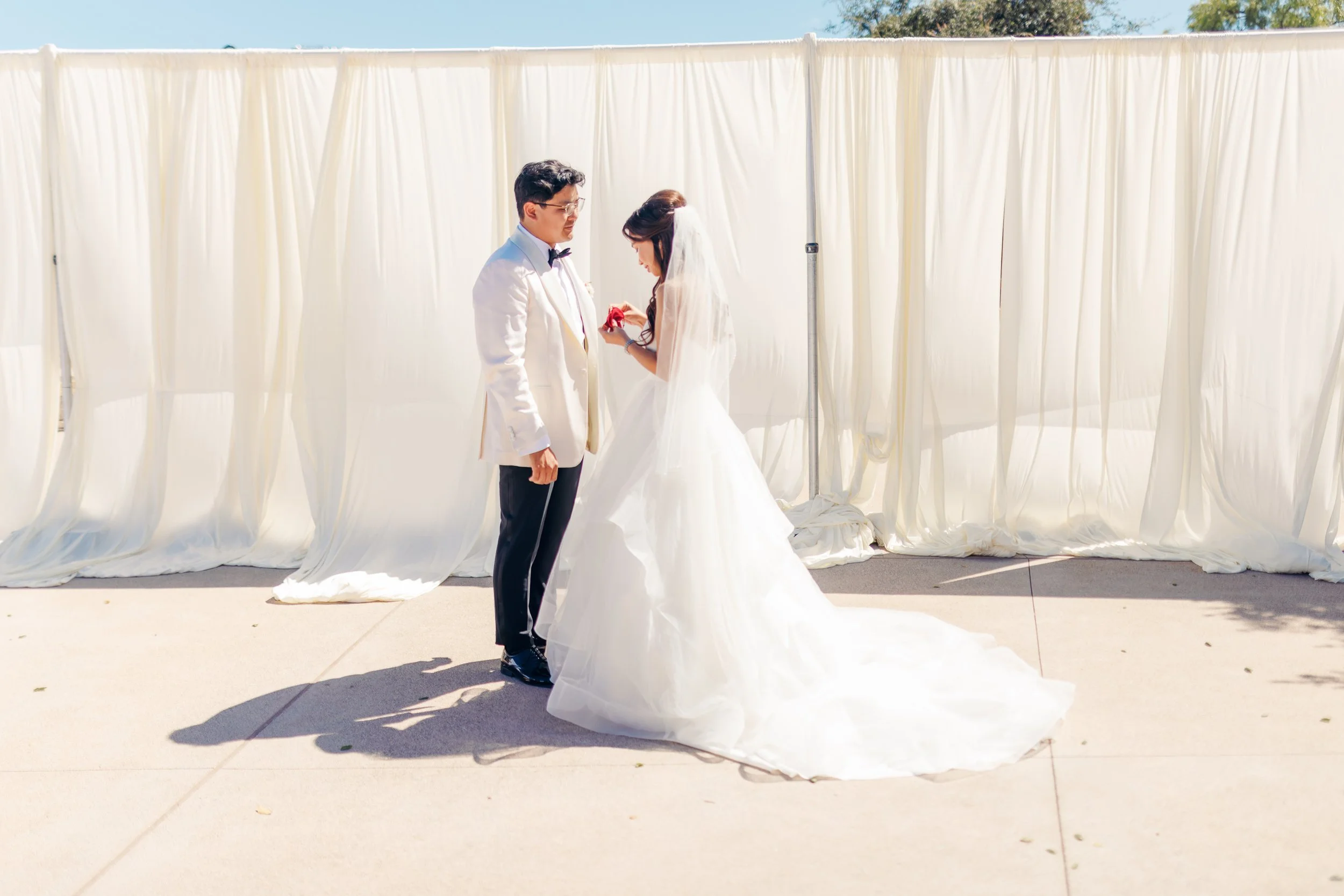 @elainee_b &amp; @im2nguyen's wedding - a day full of heart, love, good food, dancing, and family, in the heart of sun-drenched southern California.

Venue | @av_ranch
Coordinator | @melliebeeevents
Catering | @paracelevents
Lighting &amp; Draping | 