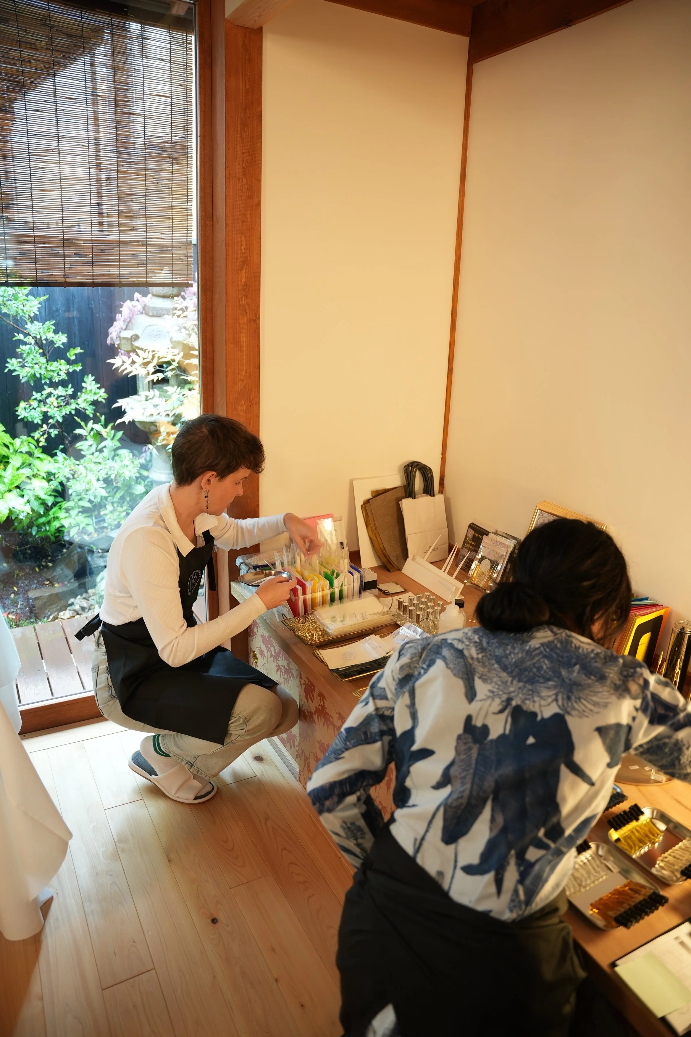 CAFE (Contemporary Art Fragrance Exhibition) in Kyoto