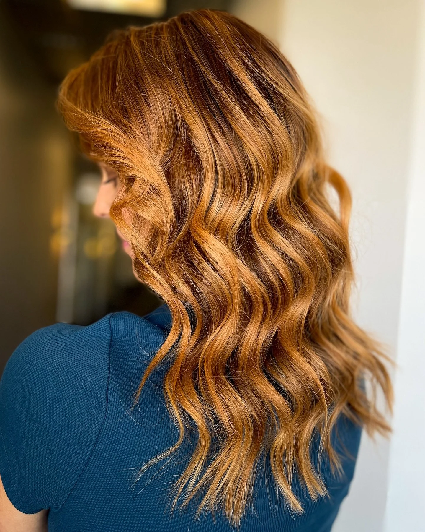 Spring has sprung - time to bring our hair color back to life with sun kissed strands! 🌞

I was so excited to try out the new Calura Gloss shades!  I have a feeling these will be on heavy rotation this spring/summer in the salon 🤩

&bull;Root: Calu