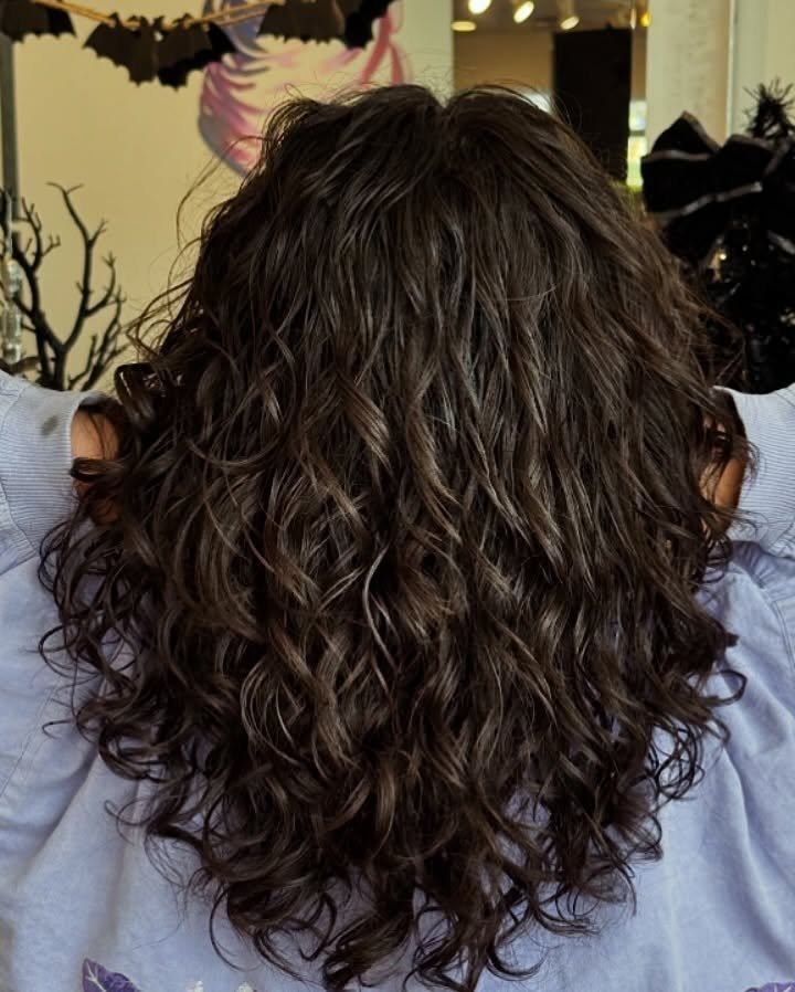 Curly hair has had my heart for as long as I can remember, and seeing my skills grow with each snip makes my soul so happy! ✨ Every curl has its own personality, and I love bringing them to life with the perfect cut. A huge shoutout to my @lavish_loo