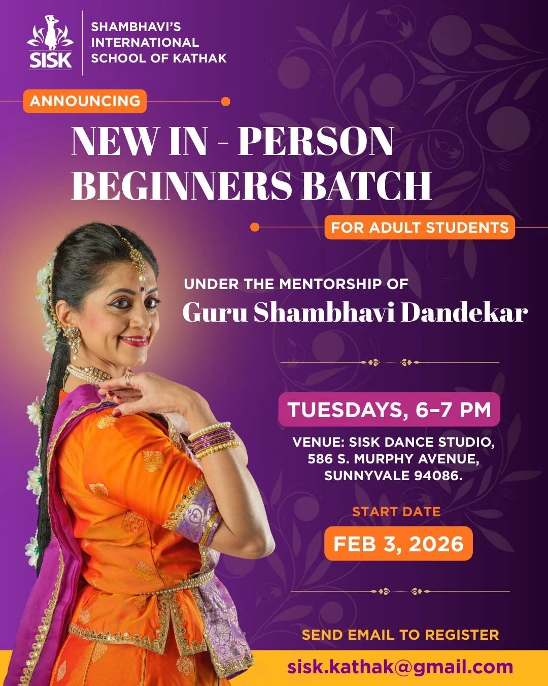 New In-Person Beginners Batch