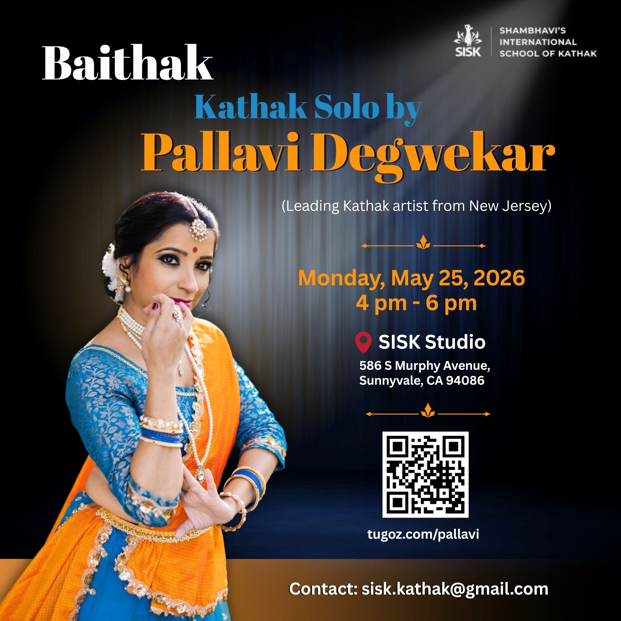 Baithak - Kathak solo by Pallavi Degwekar