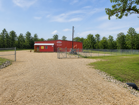Secure fenced boat and RV storage units in Zavalla Texas near Lake Sam Rayburn