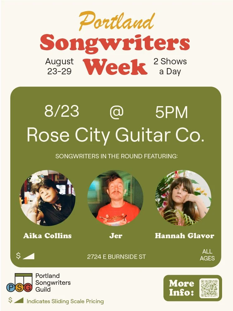 Songwriters Week: Rose City Guitars