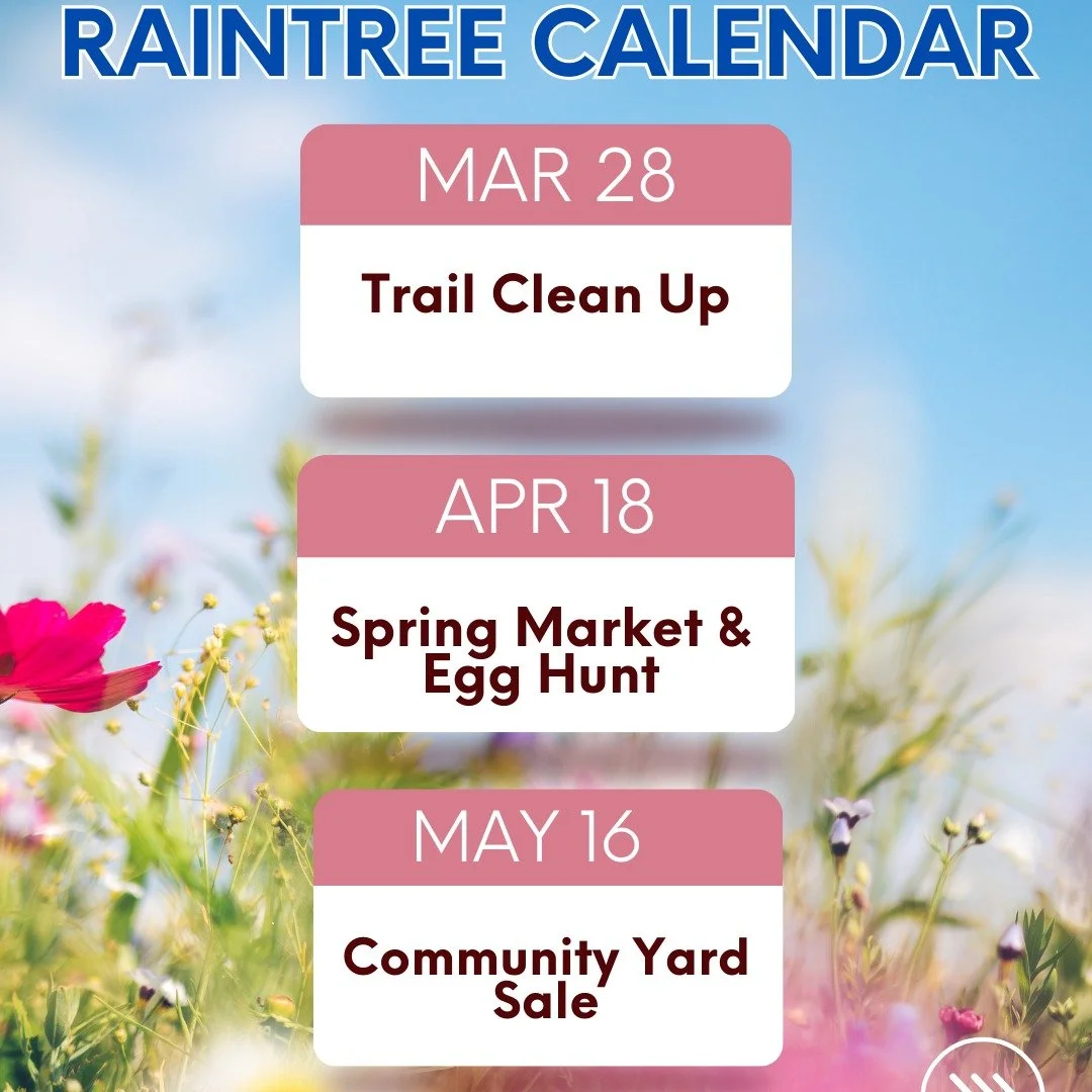 Swipe &rarr; for dates, details, and ways to join in. 

Add to your calendar, spread the word, and visit www.raintreerichmond.org for more details