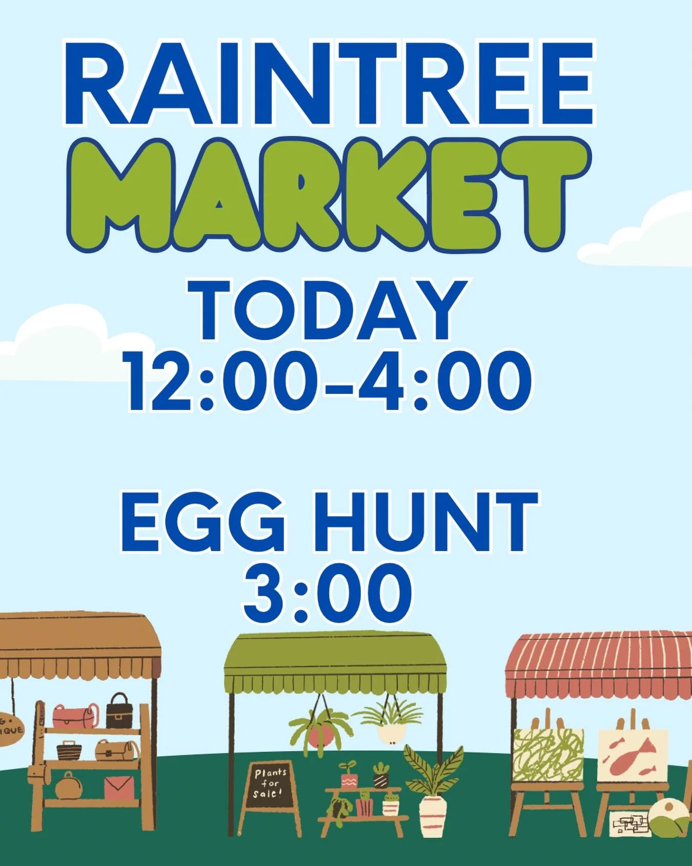 We hope to see you there! 😍
Raintree swim &amp; Racquet Club 🛍️
Bring baskets for the egg hunt! 🧺