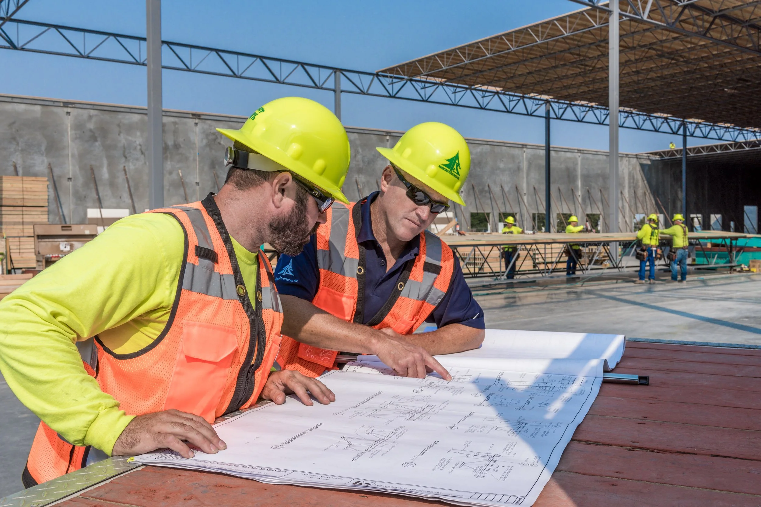 Job site plan review for industrial building, Stockton, Modesto, Fresno, Central Valley, California