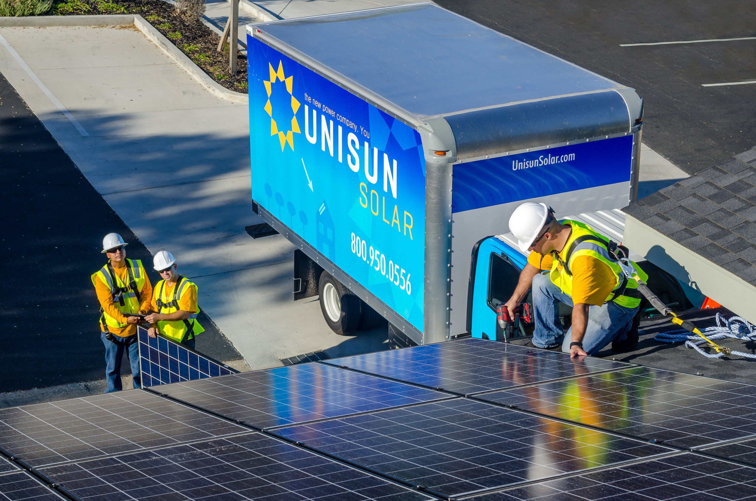 Residential solar installation marketing photography, Sacramento, Woodland, Sacramento Valley, Northern California