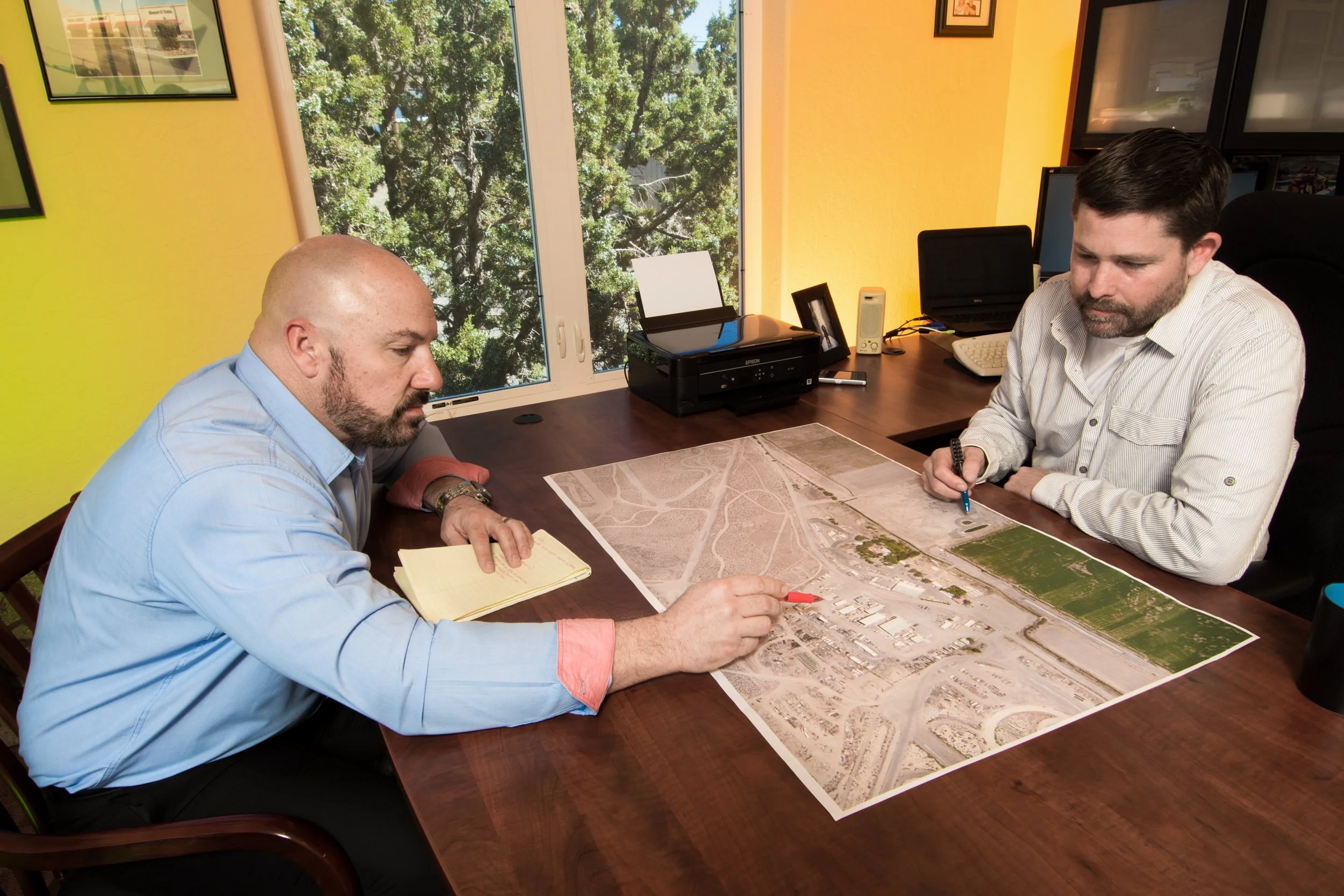Construction planning at corporate office Reno Nevada, Central Valley, SF Bay Area, Northern California Photographer Available for Travel