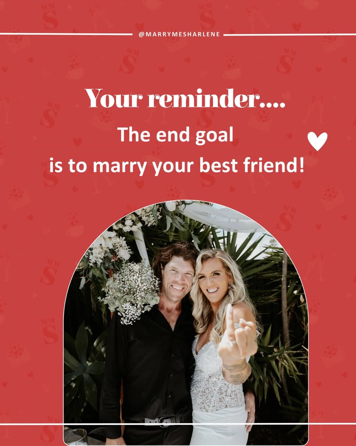 Let&rsquo;s be real, wedding days don&rsquo;t always go perfectly to plan.   But the most important thing is that you&rsquo;re marrying your best friend. And TBH, nothing else really matters 🥰

I&rsquo;ve got your back during the ceremony, so if any