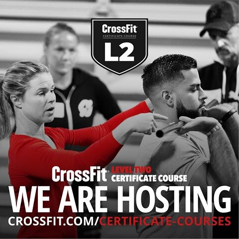 We are hosting a CrossFit Level 2 Certificate Course on March 16th - 17th, 2024 in Warrenton, VA! @crossfittraining @cfvinthill @crossfitaffiliatesnortheast