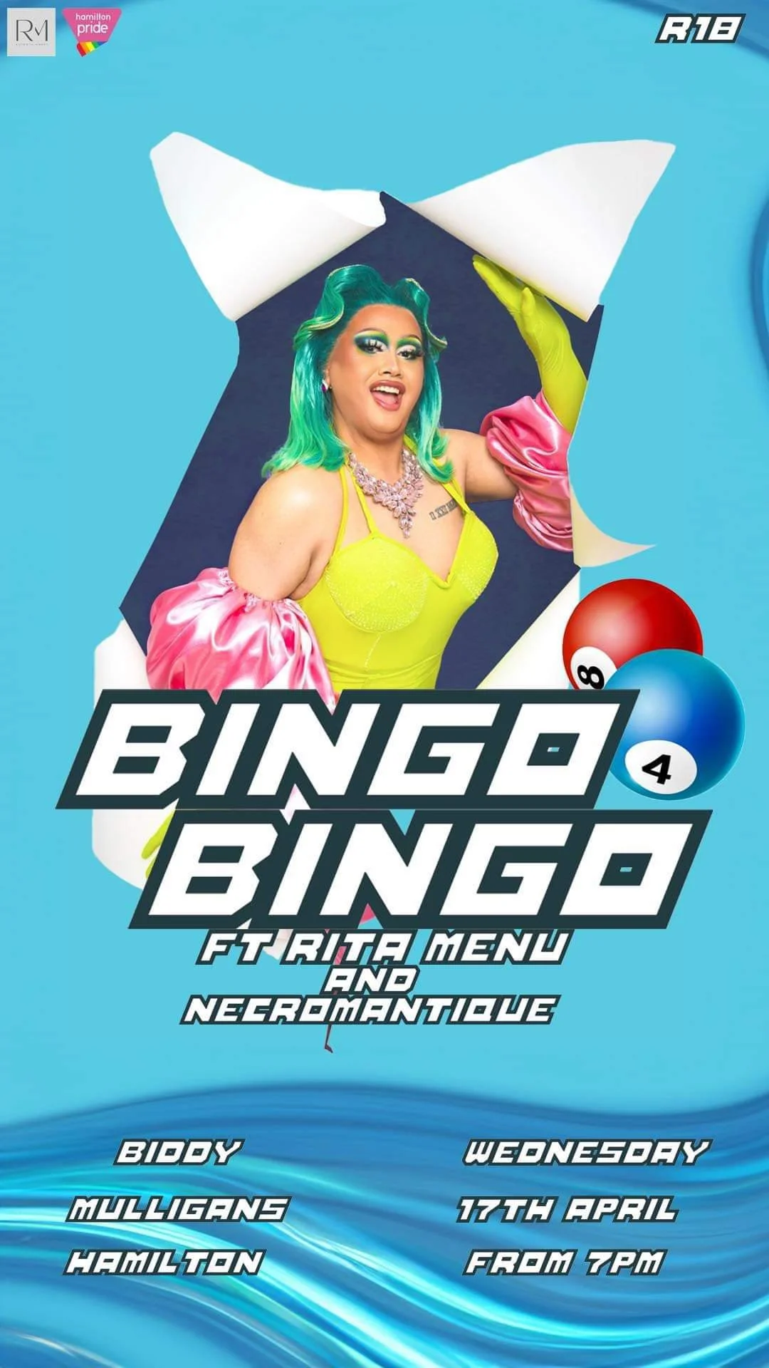 Bingo With Rita Menu &amp; Necromantique