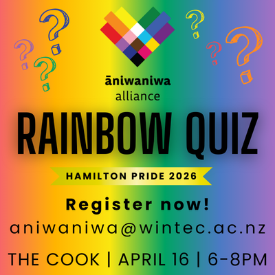 Āniwaniwa Alliance Rainbow Quiz